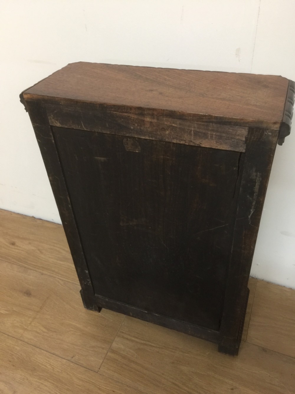 Nineteenth century rosewood salesman’s sample glazed cupboard View IX