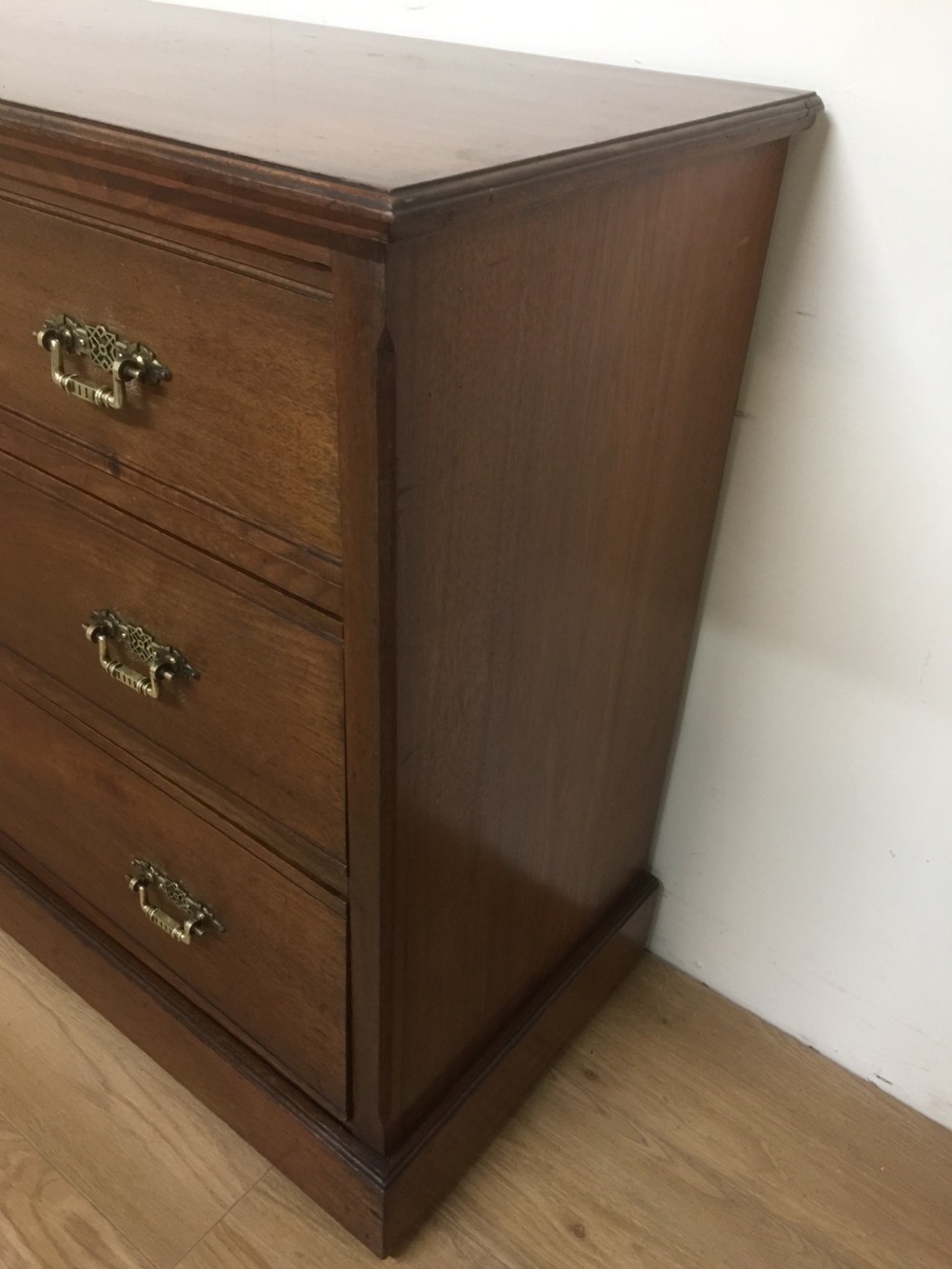Nineteenth century solid walnut chest of drawers  View IX