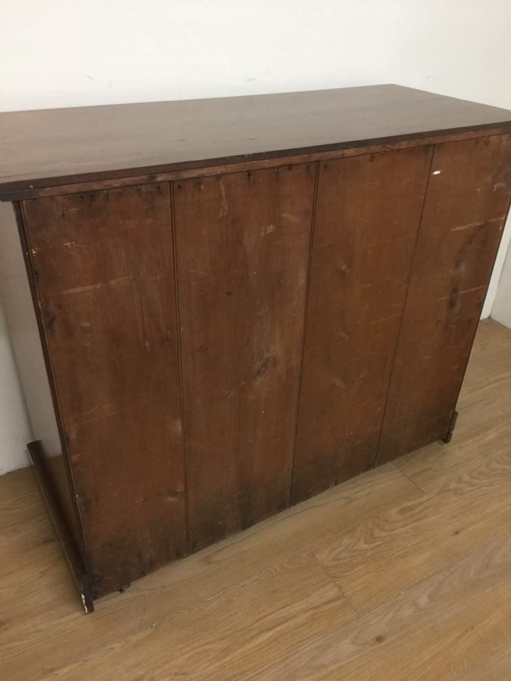 Nineteenth century solid walnut chest of drawers  View X