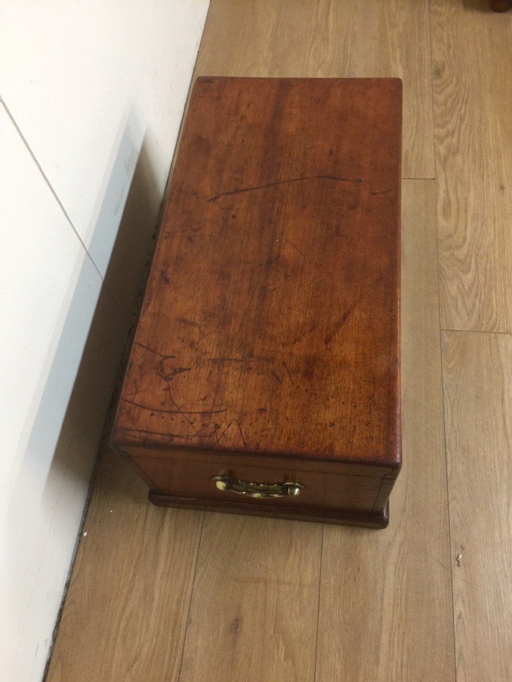 Small nineteenth century fitted mahogany box  View VI