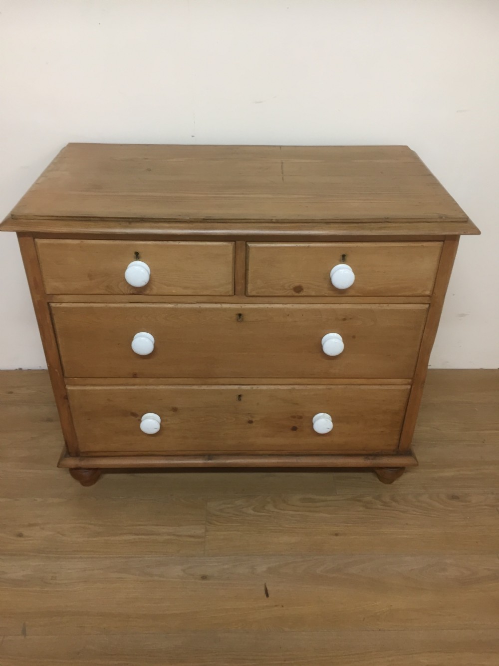 Nineteenth century pine chest of drawers curca 1870  View II