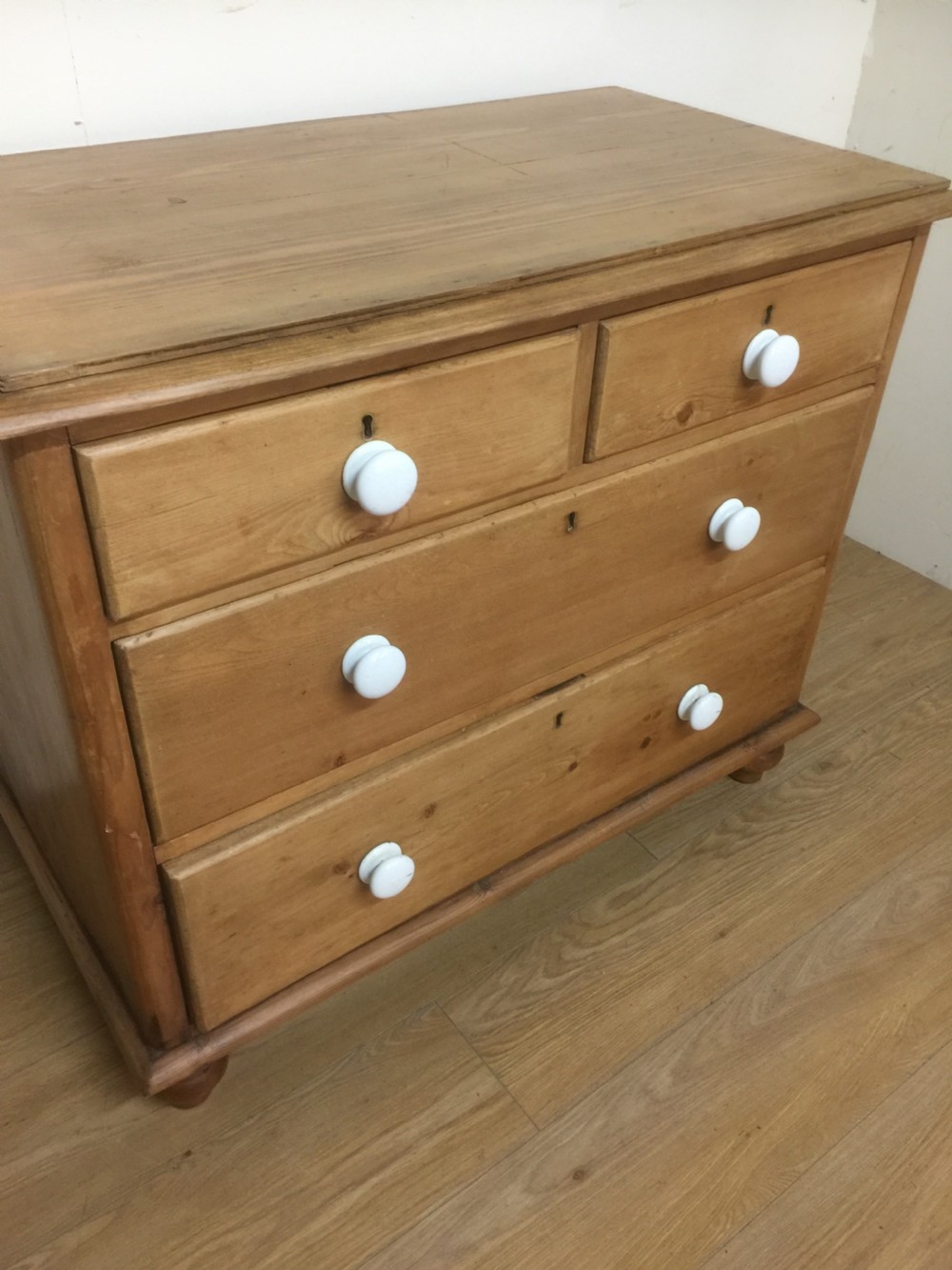 Nineteenth century pine chest of drawers curca 1870  View VIII