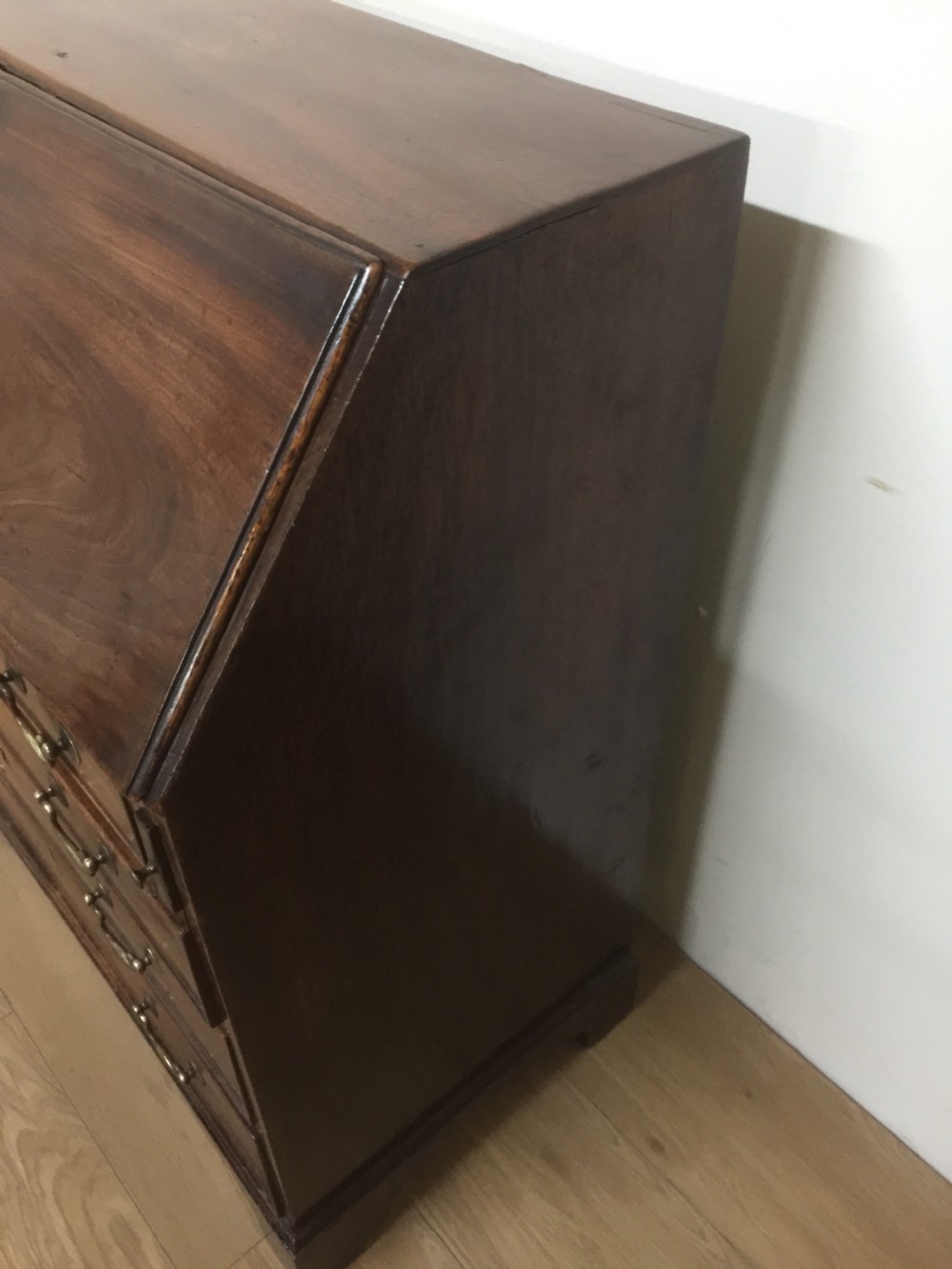 Small nineteenth century mahogany bureau  View VII