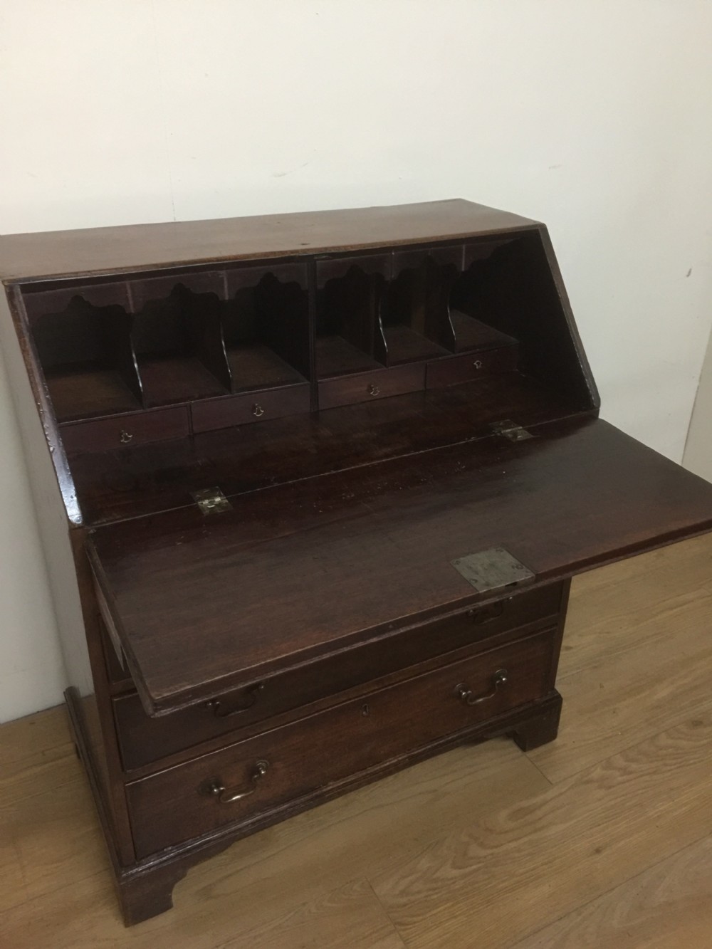 Small nineteenth century mahogany bureau  View VIII