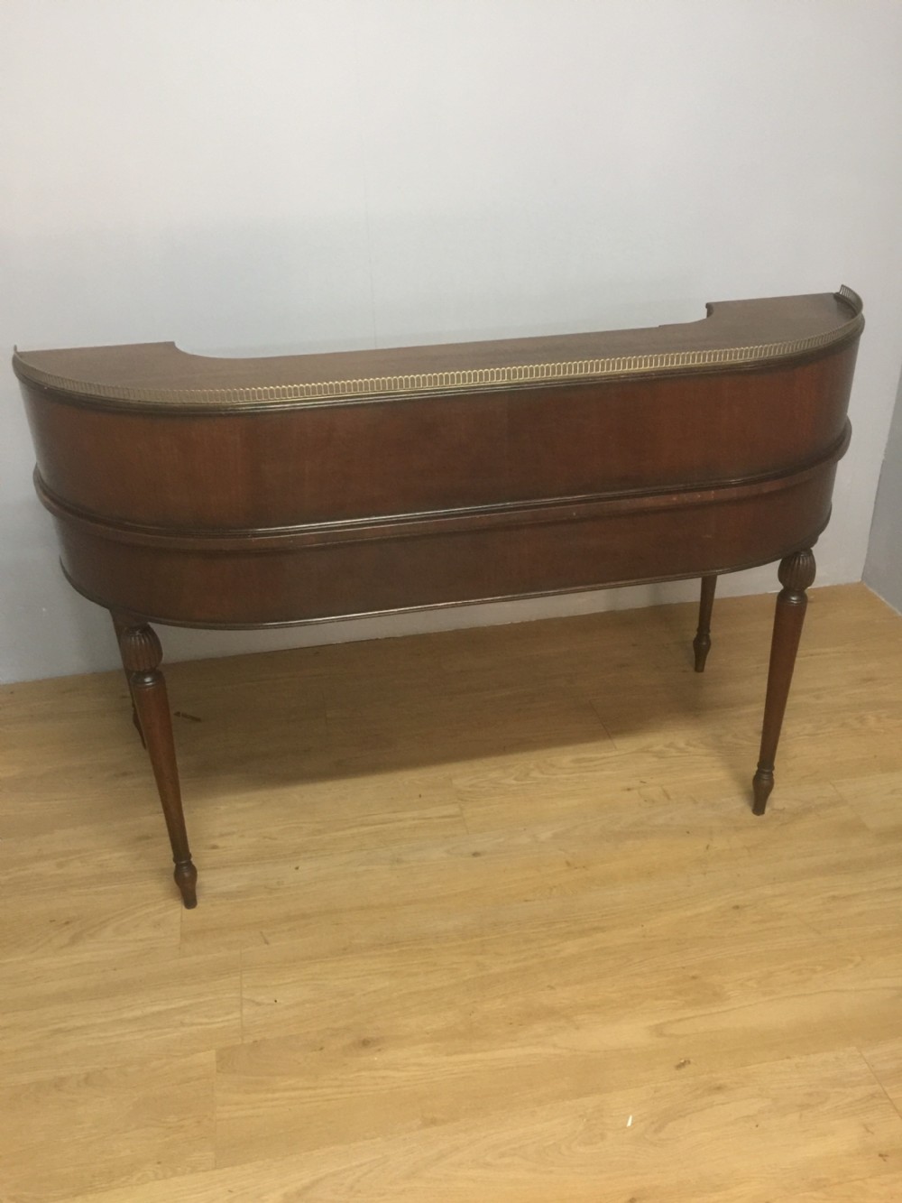 Nineteenth century mahogany Carlton House desk View XIII