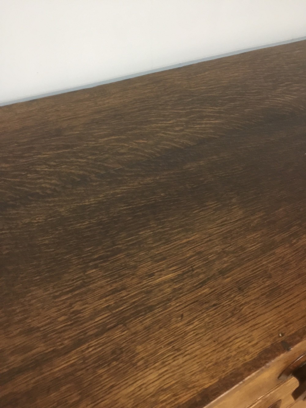Georgian oak four height chest of drawers circa 1830 View X