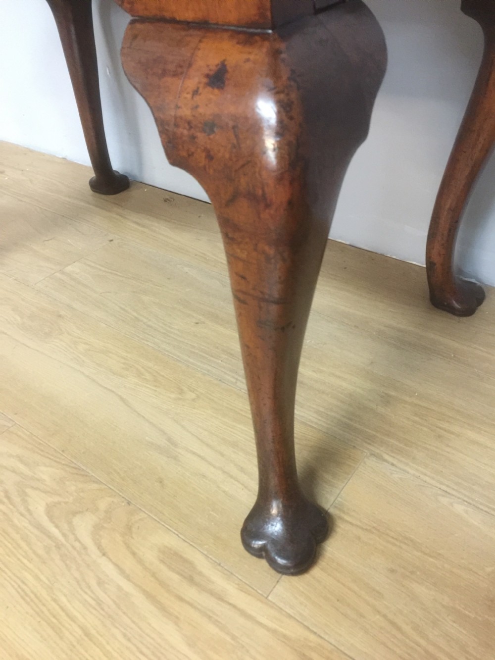 Eighteenth century  burr walnut lowboy View IV