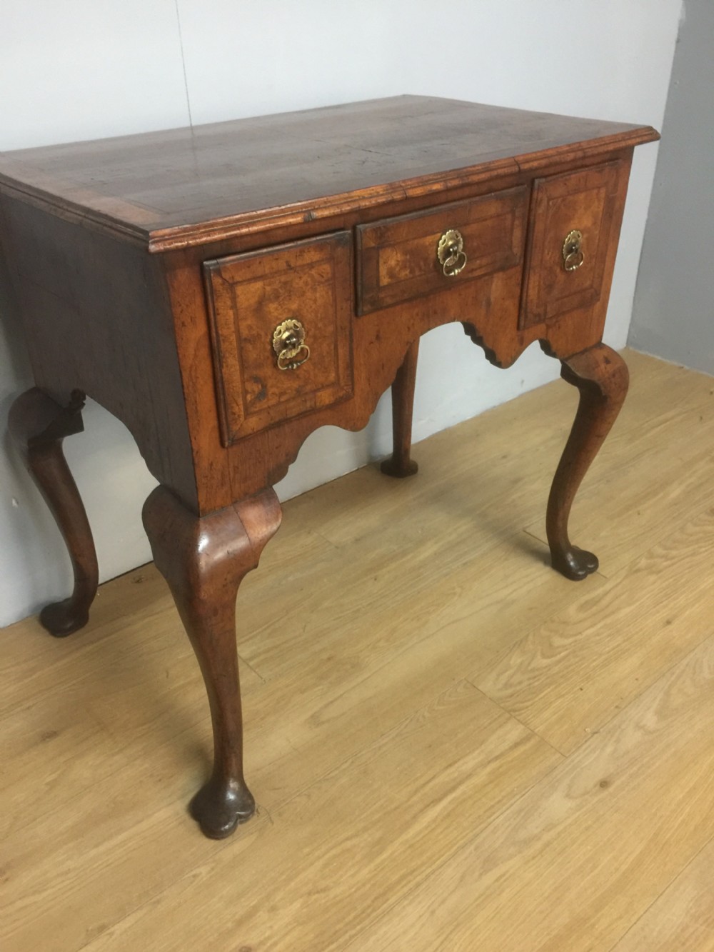 Eighteenth century  burr walnut lowboy View IX
