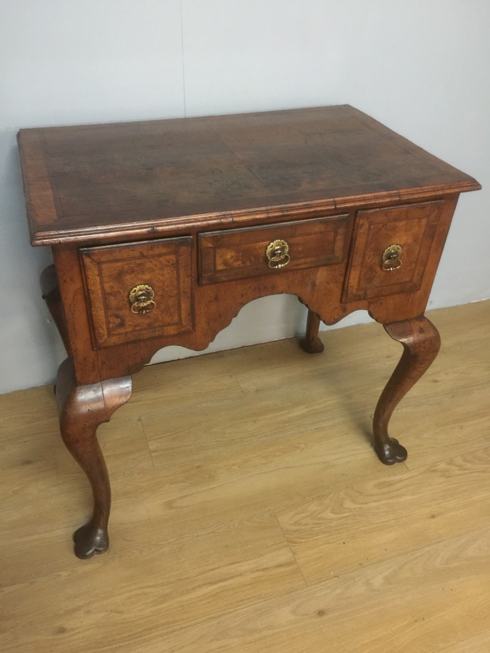 Eighteenth century  burr walnut lowboy View XII