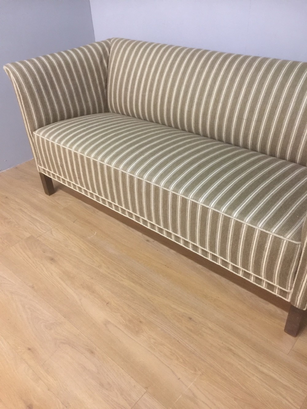 Georgian style two seater sofa traditionally sprung circa 1920 View IV