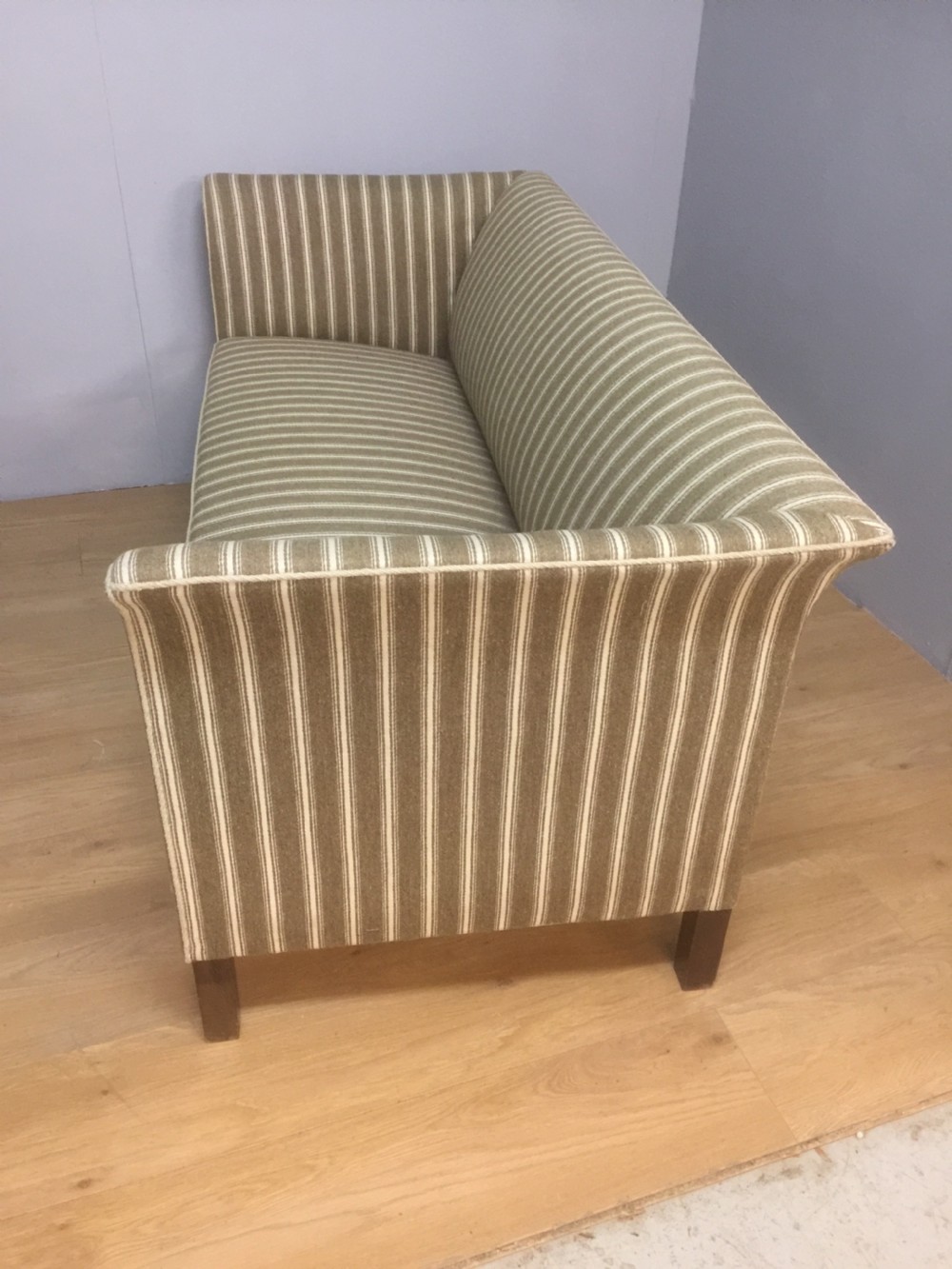 Georgian style two seater sofa traditionally sprung circa 1920 View V