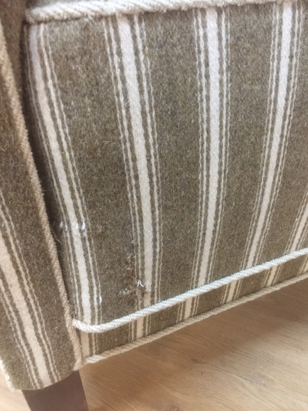 Georgian style two seater sofa traditionally sprung circa 1920 View VIII