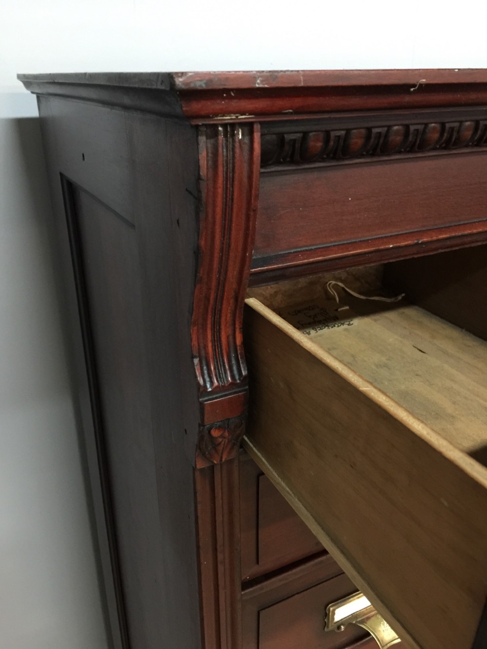 Mahogany 32 drawer “Shannon” filing cabinet  View IX