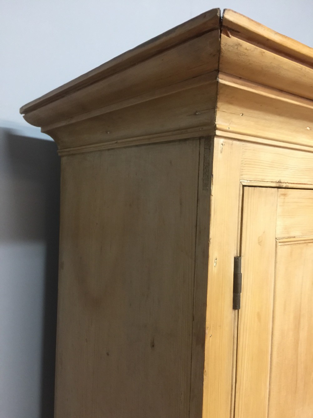 Nineteenth century pine housekeepers cupboard View V