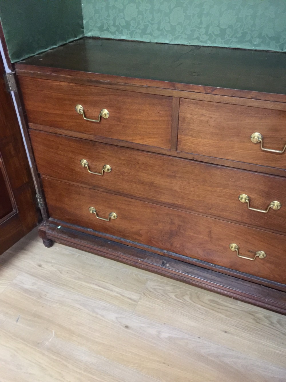 Nineteenth century walnut two door wardrobe View VII