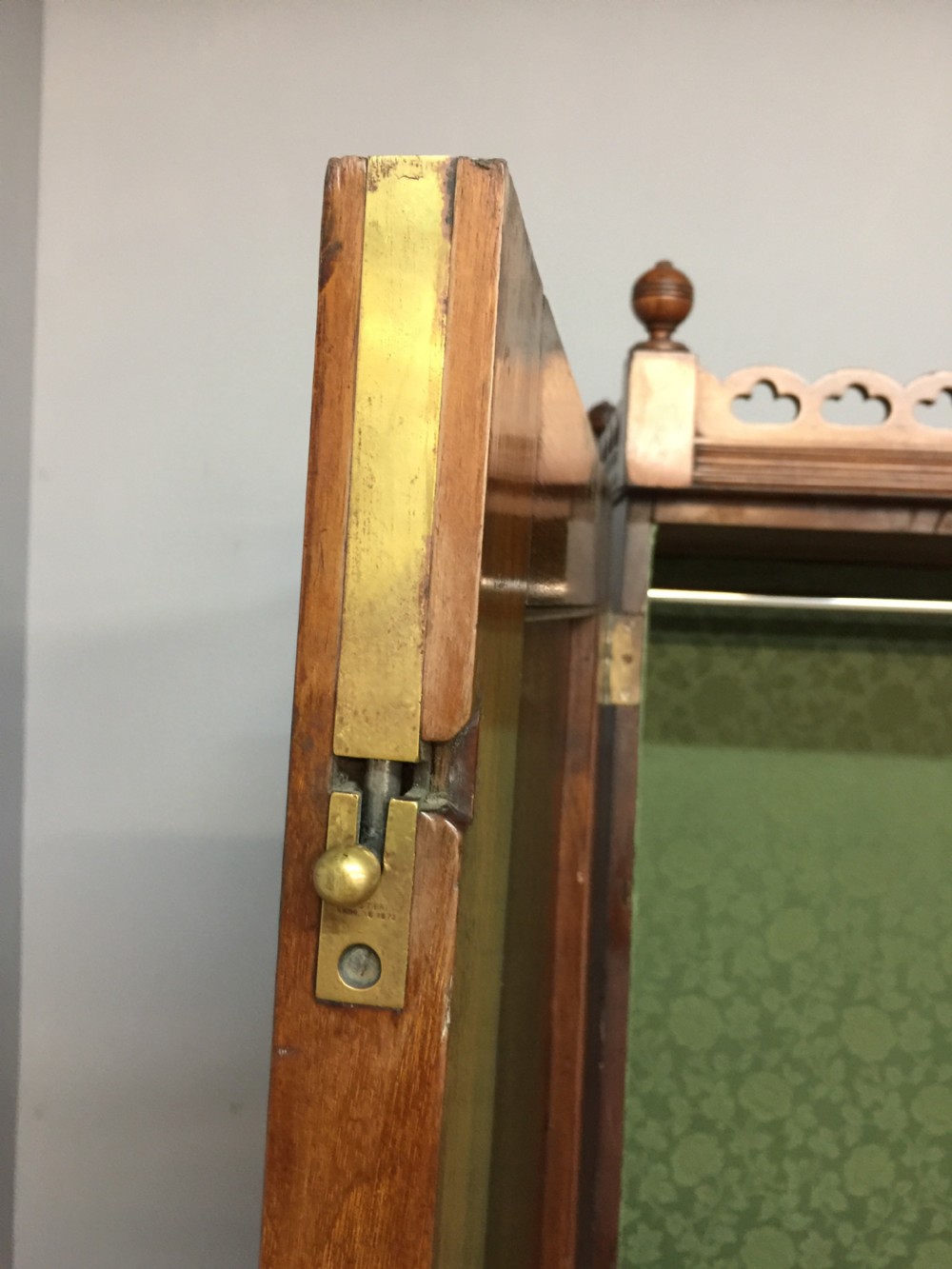 Nineteenth century walnut two door wardrobe View X