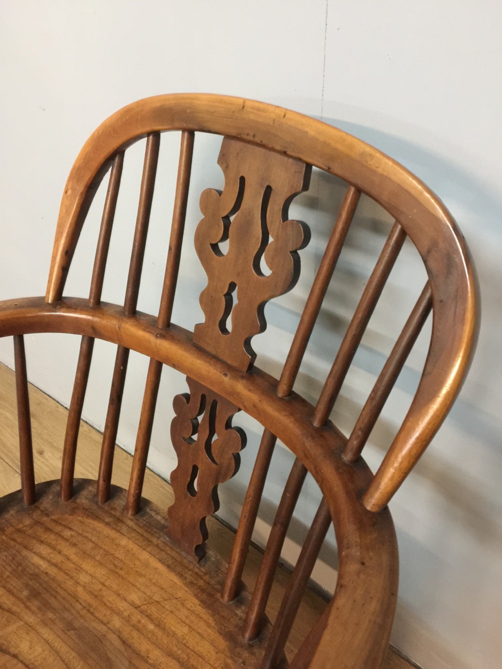 Eighteenth century yew Windsor chair View III