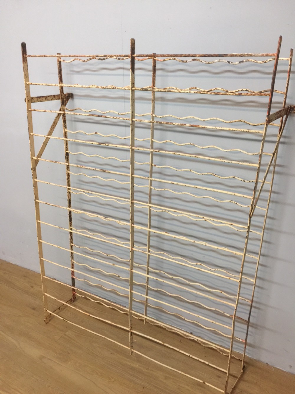 French wine rack in original condition Holds 130 bottles  View VII