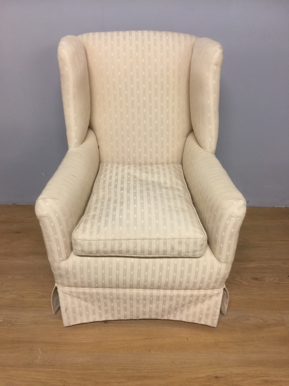Edwardian winged armchair View II