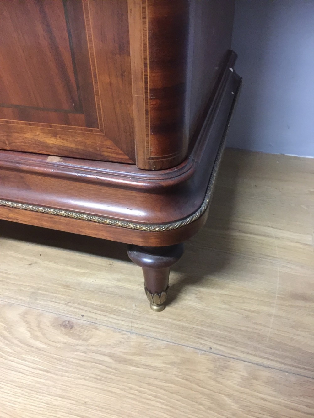 French inlaid ormolu mounted armoire.  View XII