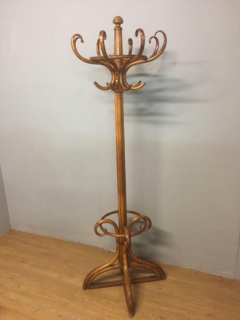 Nineteenth century bentwood coat stand possibly Thonet  View II