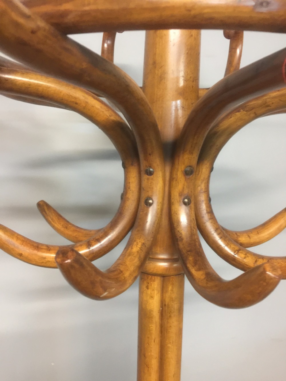 Nineteenth century bentwood coat stand possibly Thonet  View V