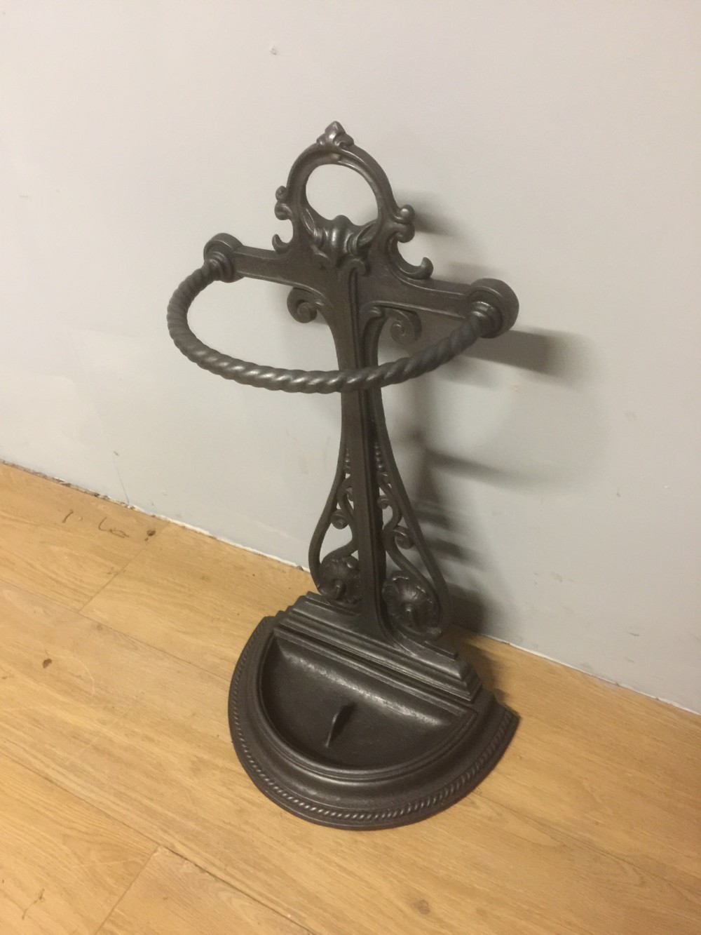 Nineteenth century cast iron stick stand circa 1870