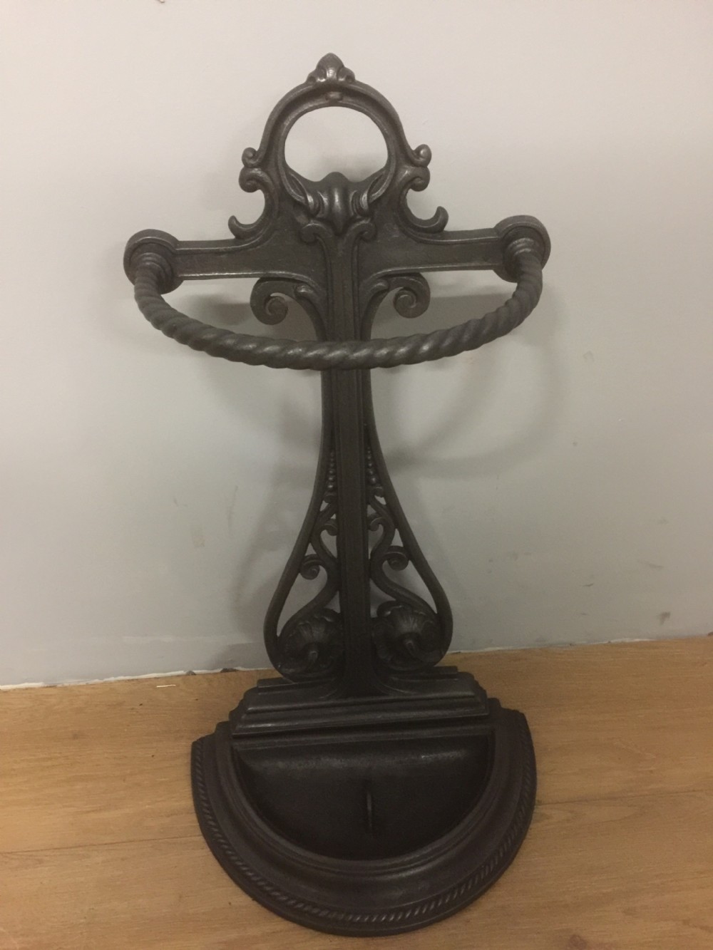 Nineteenth century cast iron stick stand circa 1870 View II