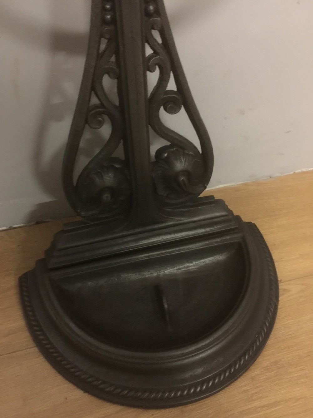 Nineteenth century cast iron stick stand circa 1870 View IV