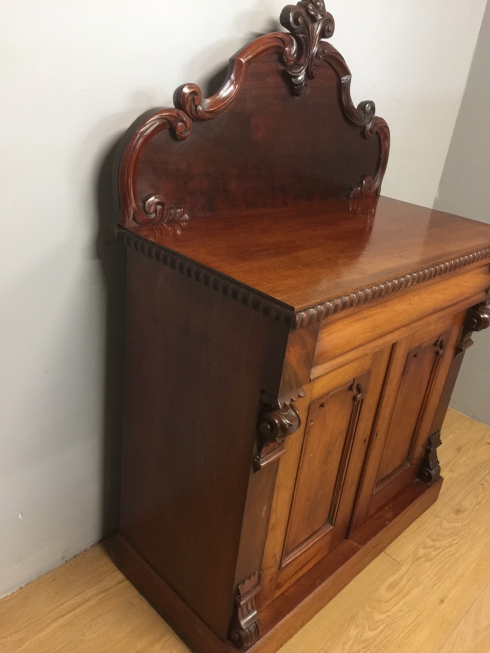 Nineteenth century small mahogany chiffonier View VI