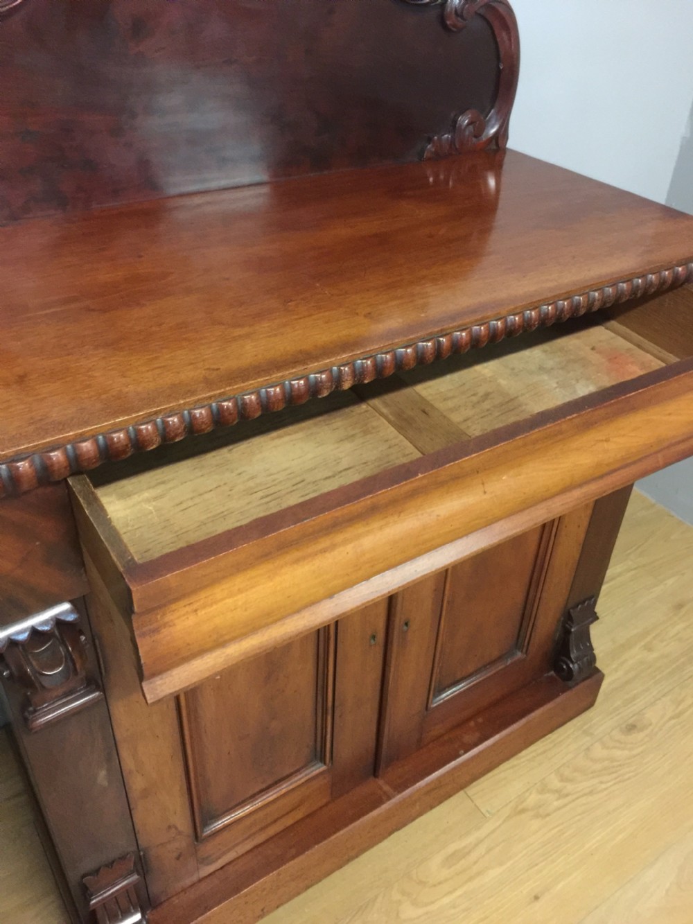 Nineteenth century small mahogany chiffonier View VII