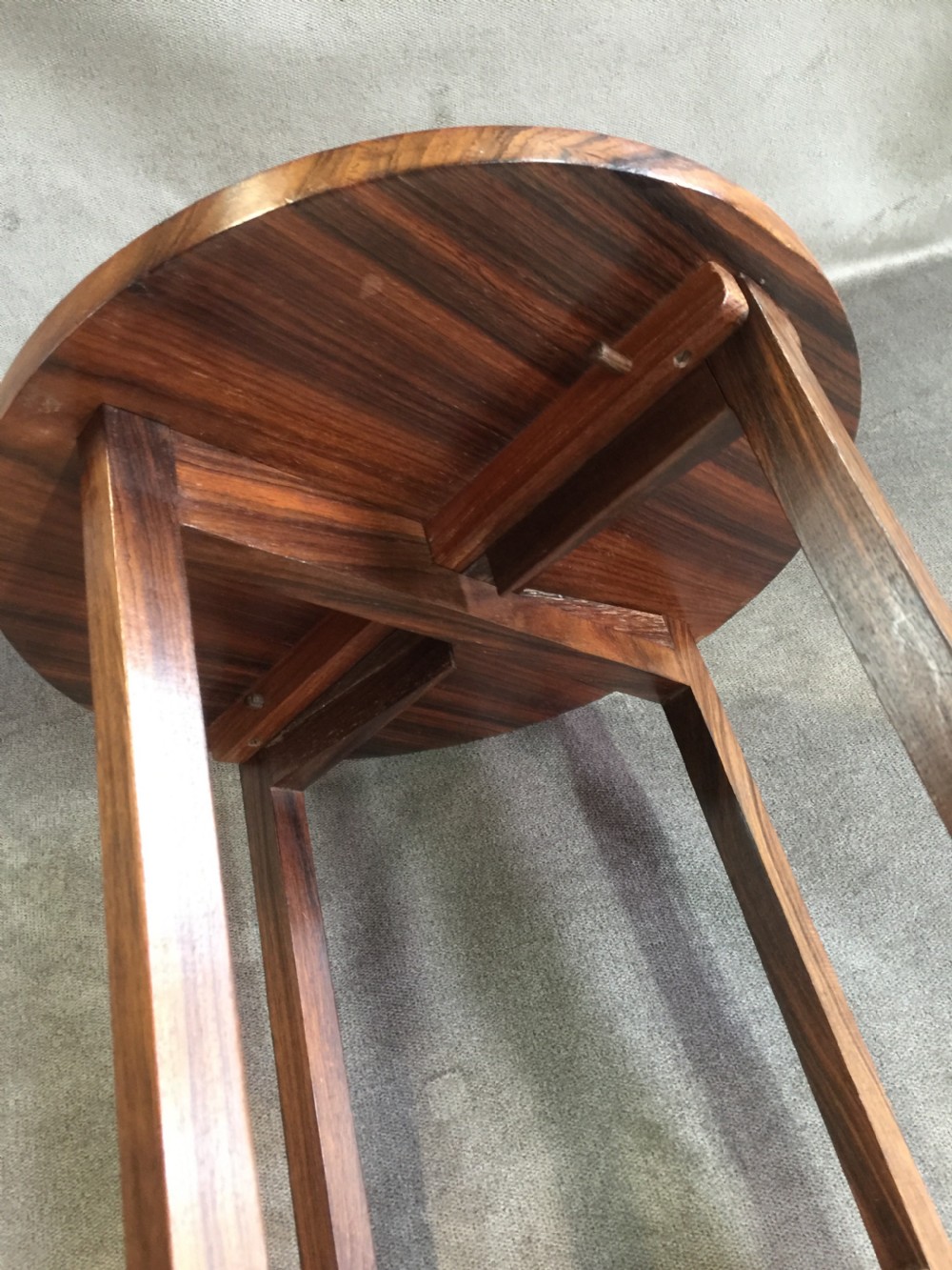 Anglo Indian circular inlaid lamp table  View VII