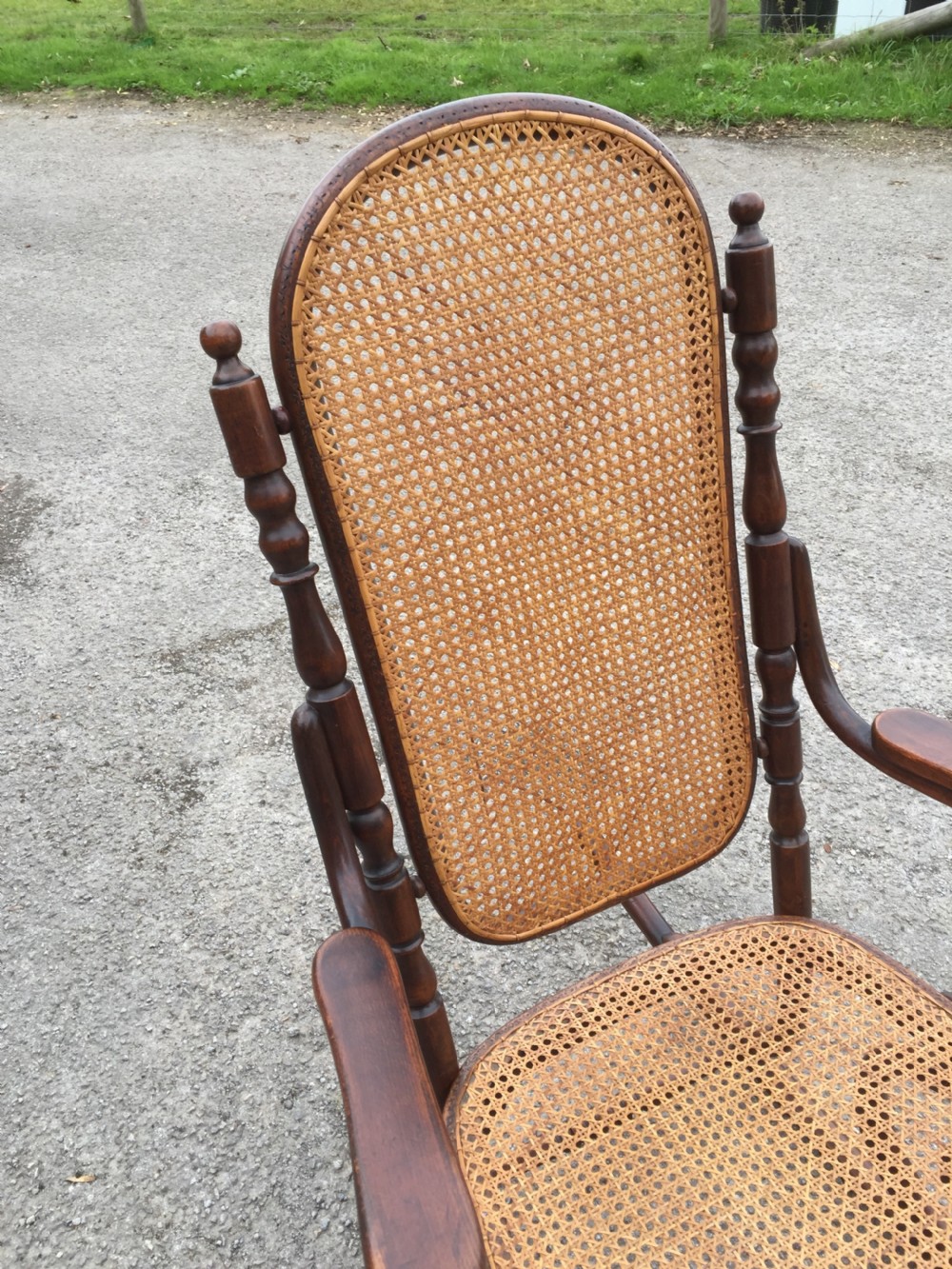 Nineteenth century bentwood rocking chair View IV