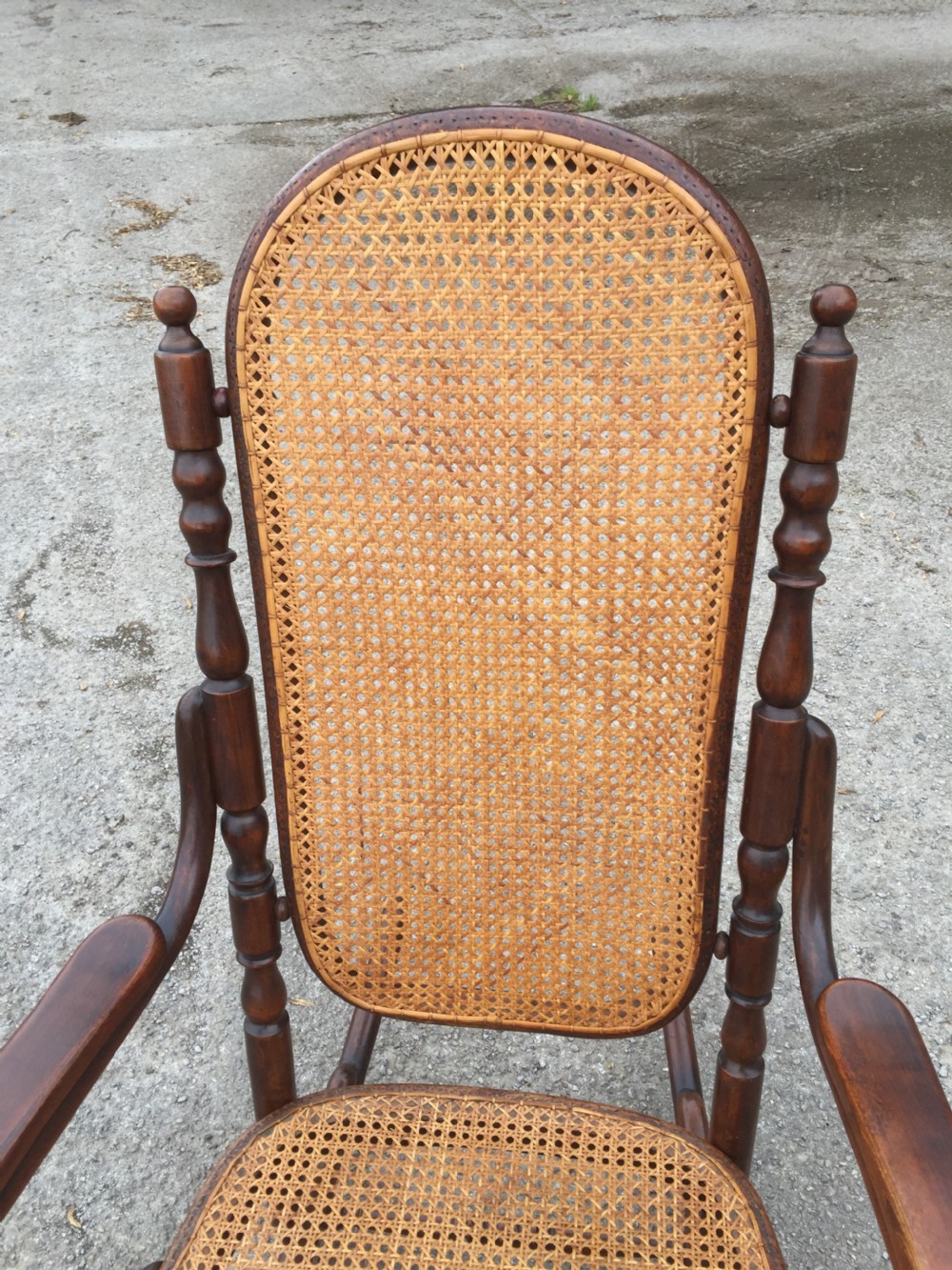 Nineteenth century bentwood rocking chair View VIII