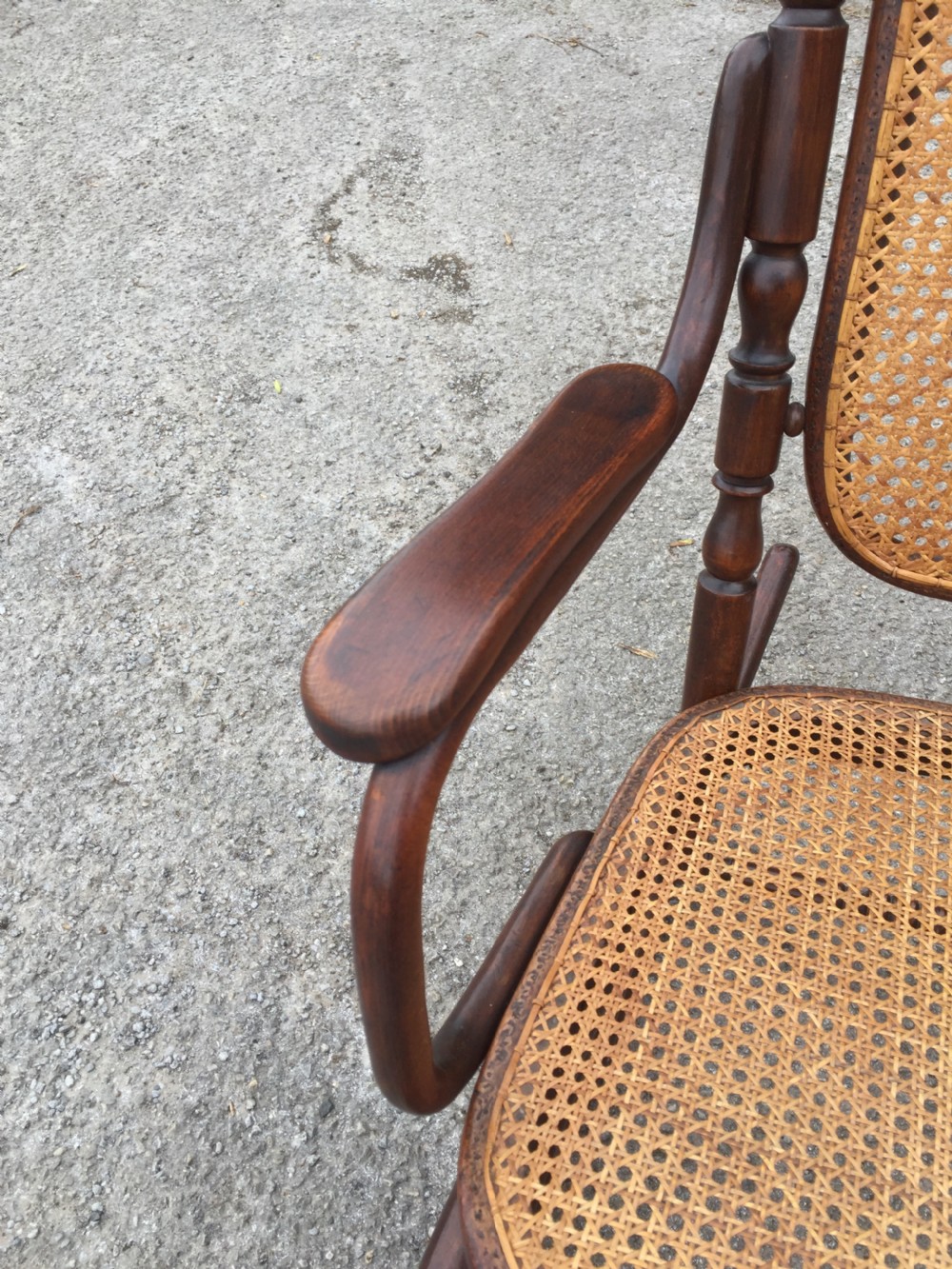 Nineteenth century bentwood rocking chair View IX