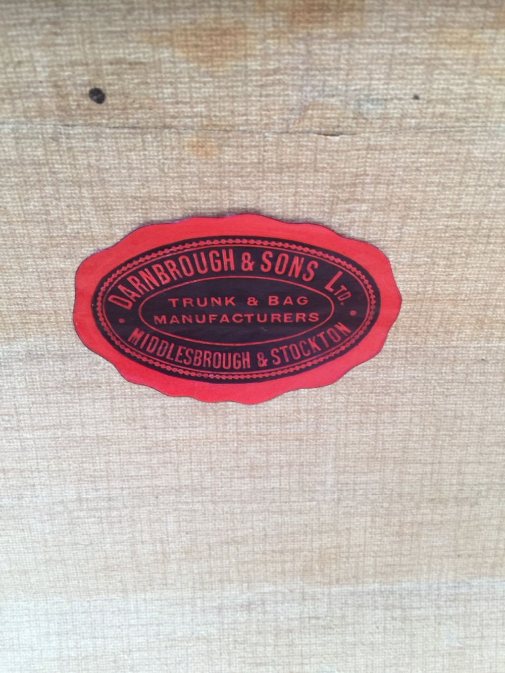 Edwardian dome topped trunk in excellent condition View VIII