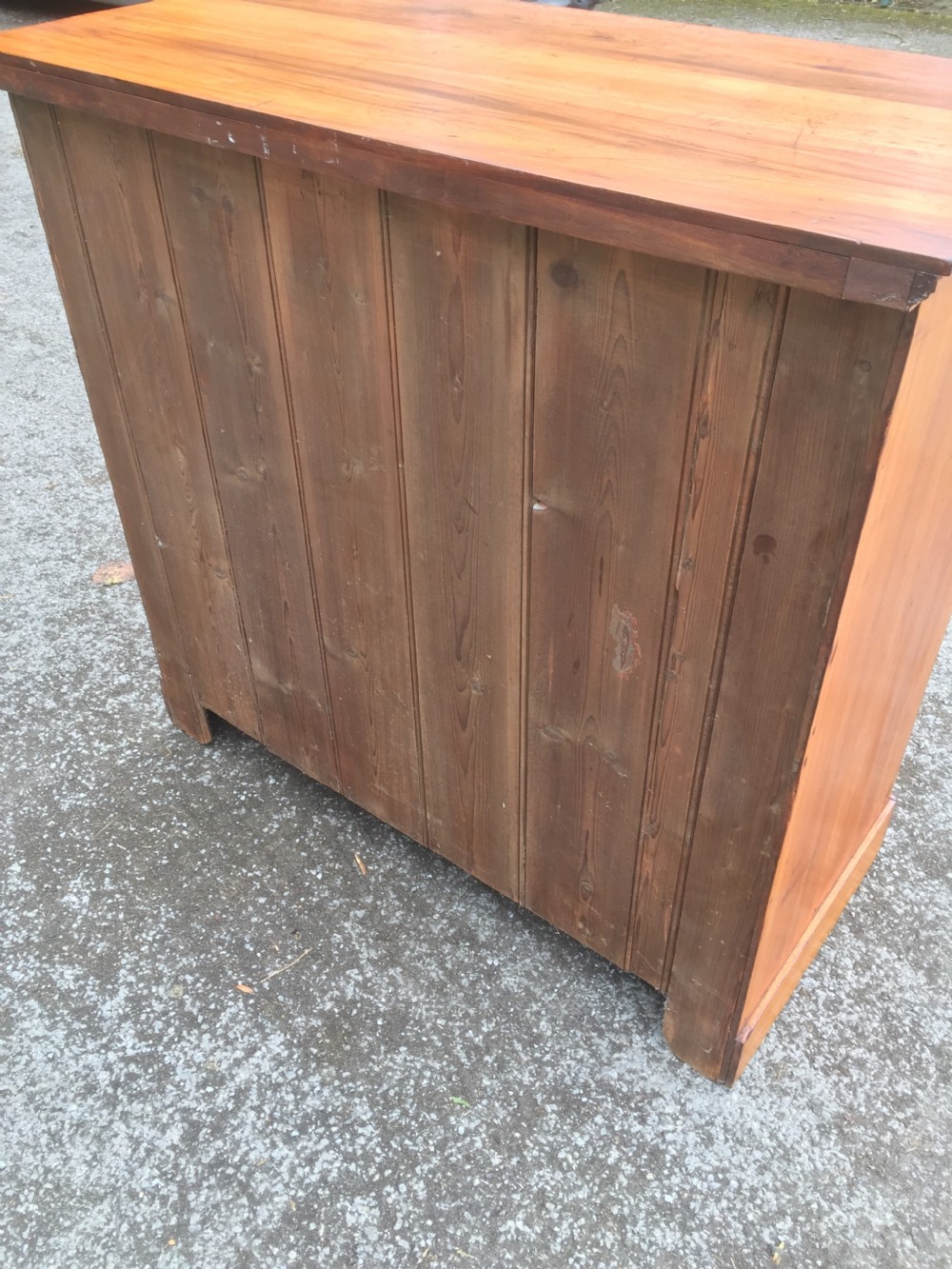 Nineteenth century satin walnut chest of drawers  View IX