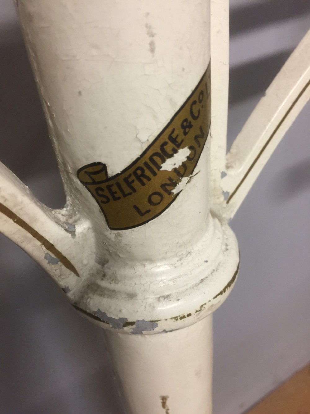 Set of iron scales by Selfridge and co London  View II