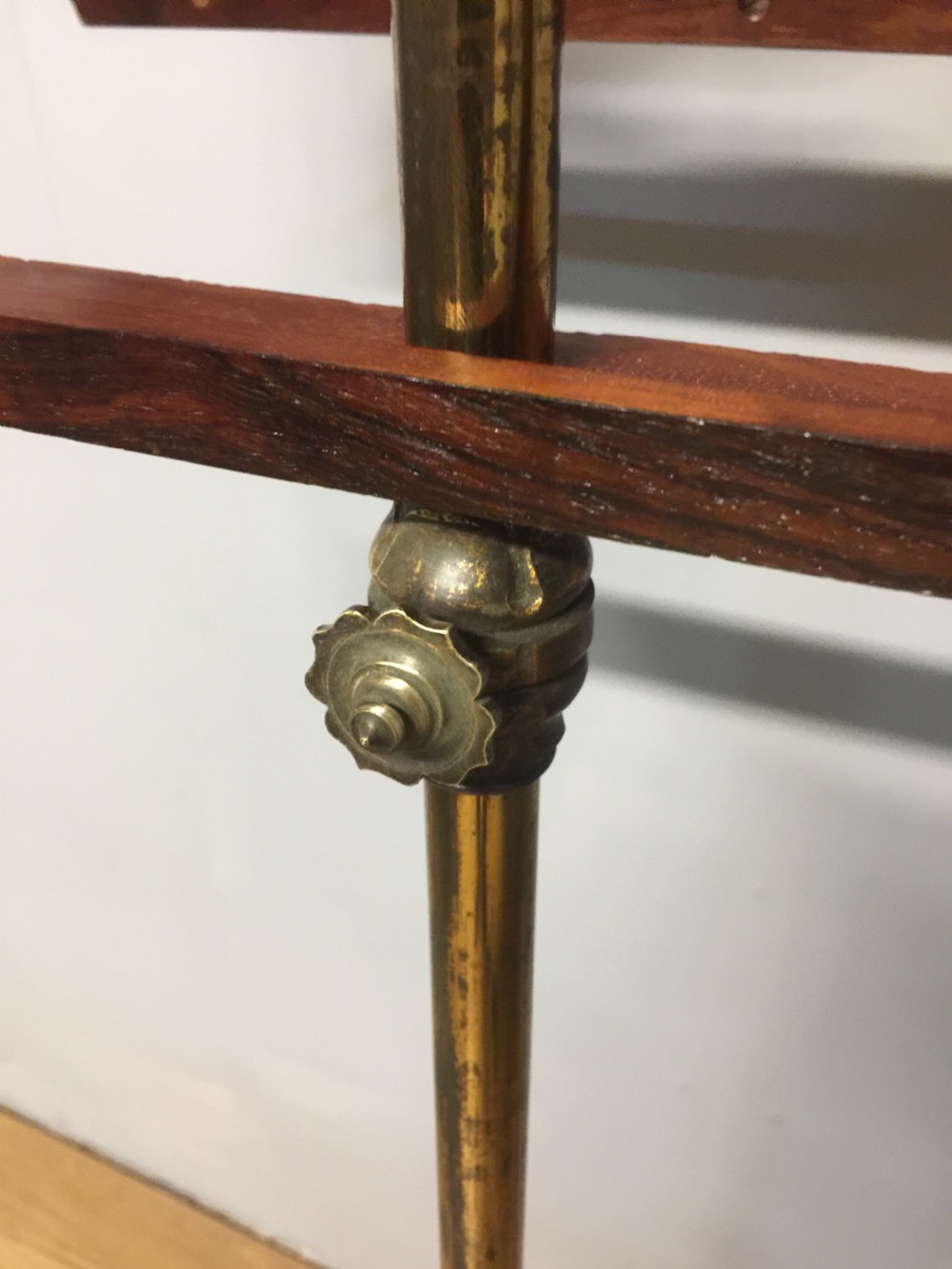 Nineteenth century rosewood music stand  View VII