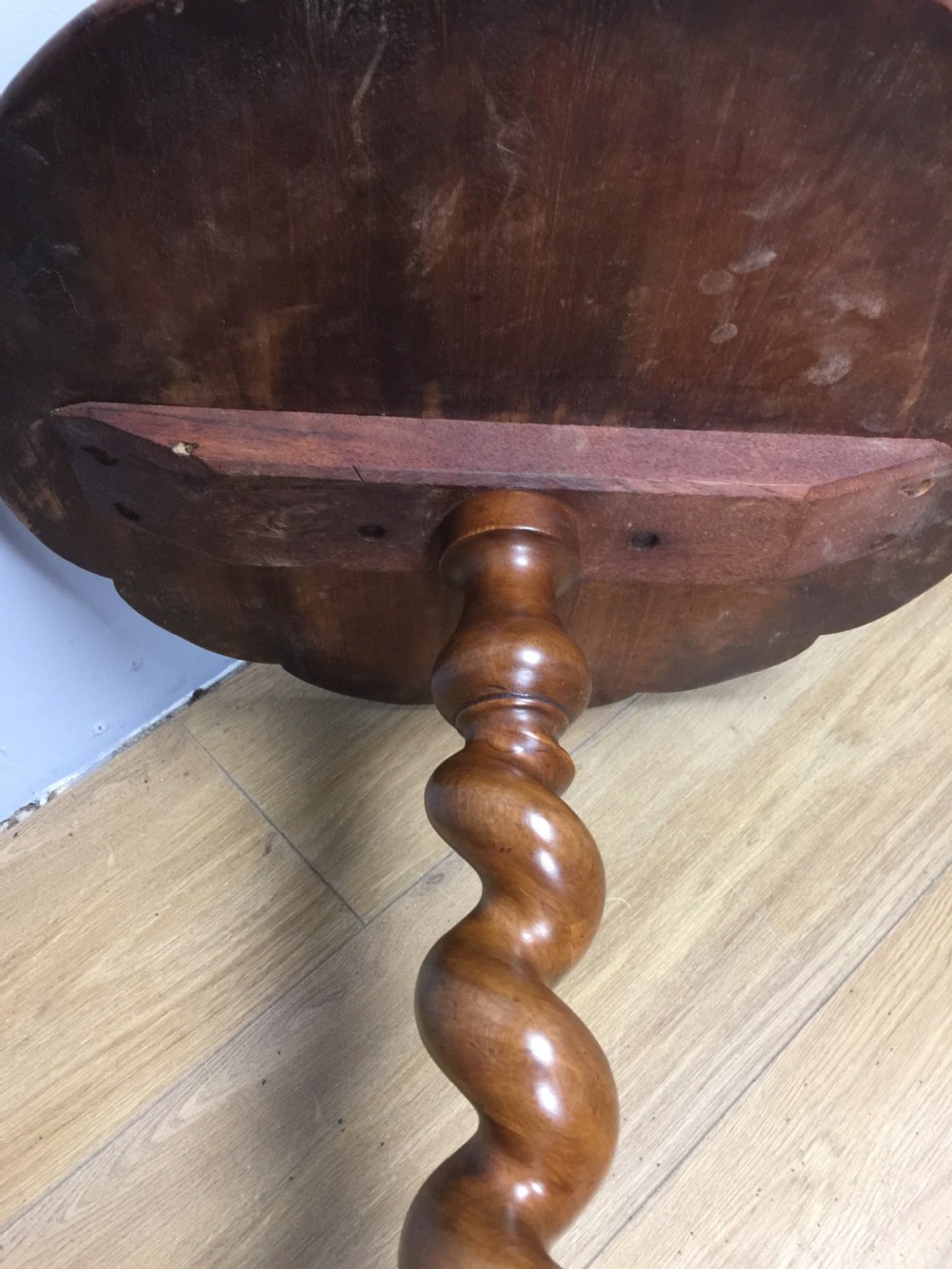Nineteenth century mahogany games table  View XII