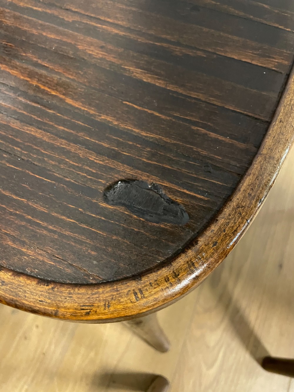 Set of four bentwood cafe chairs  View VIII