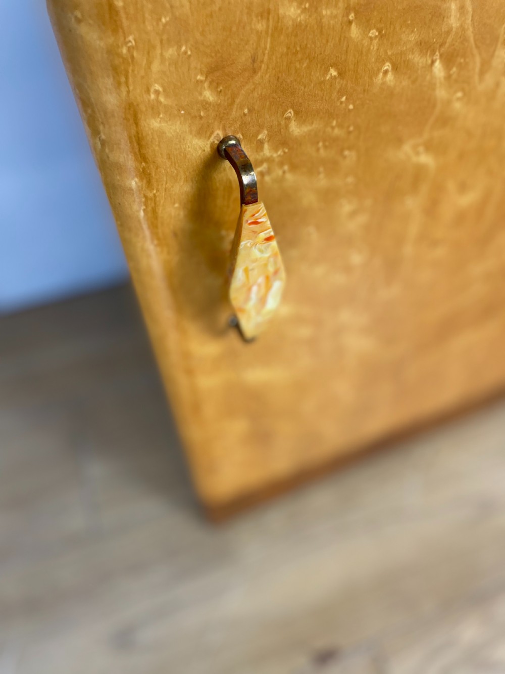 Art Deco birds eye maple cabinet  View VI