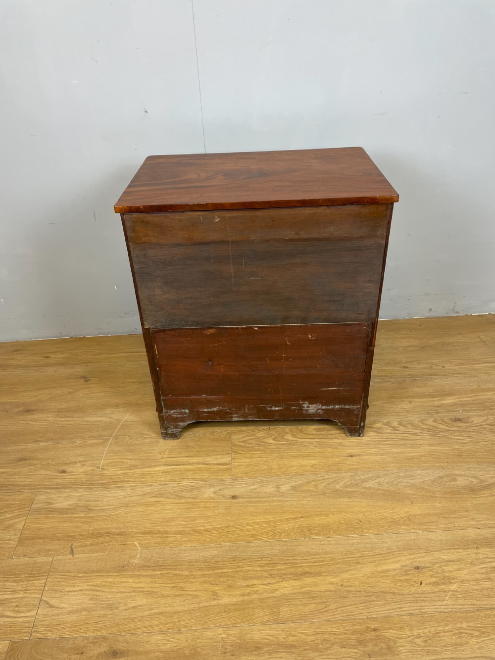 Edwardian flame mahogany  two door side cabinet  View VIII