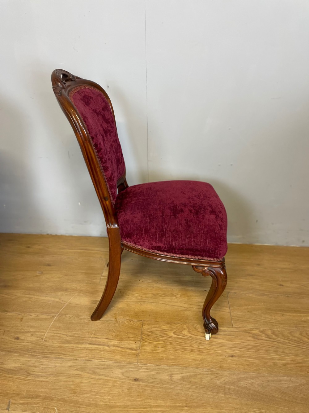 Set of six nineteenth century mahogany dining chairs  View VIII