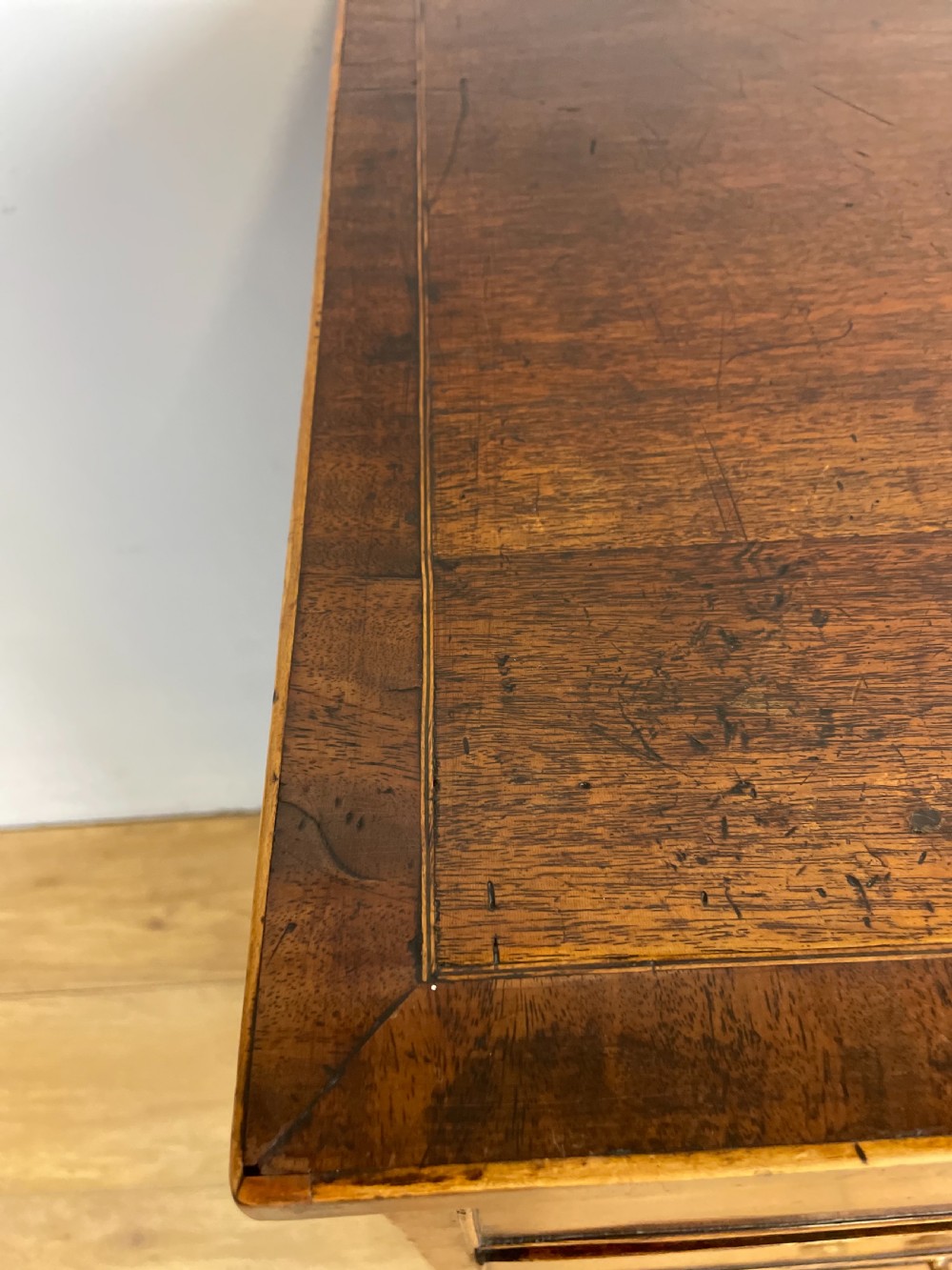 Regency mahogany four height chest of drawers  View X