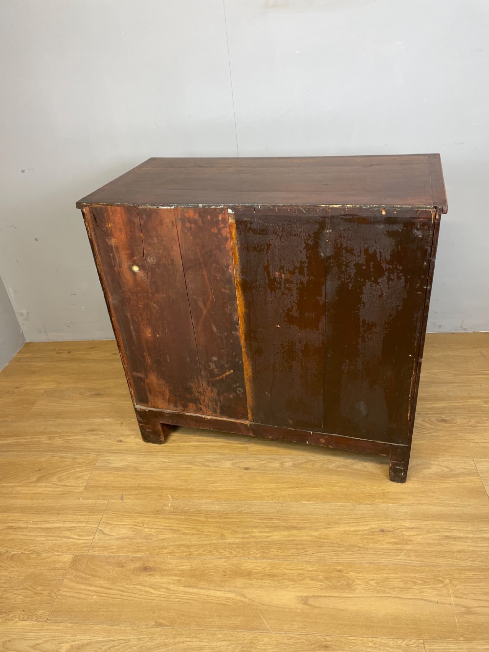 Regency mahogany four height chest of drawers  View XII
