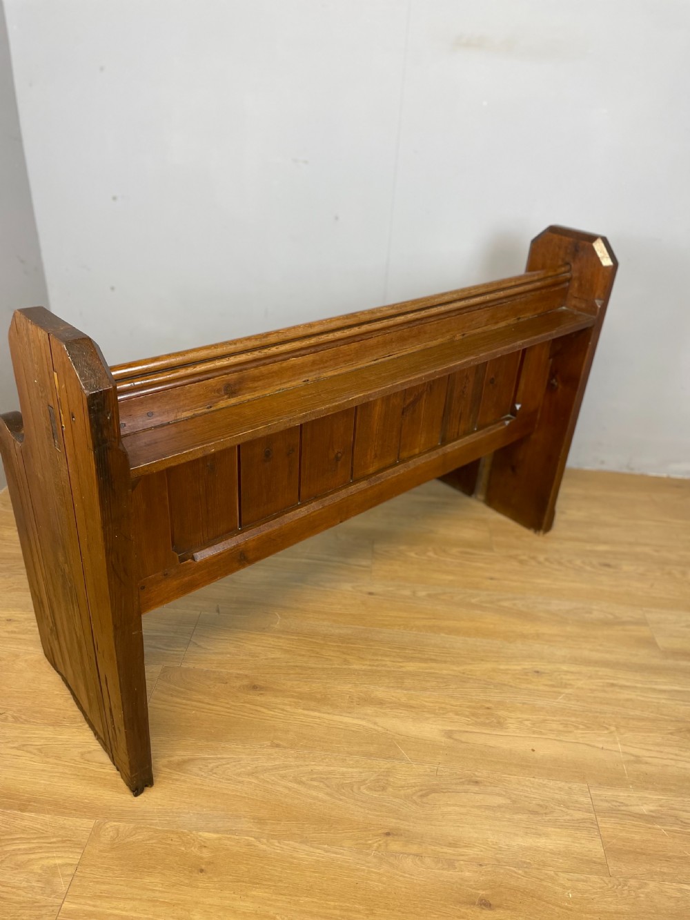 Nineteenth century pine pew View VI