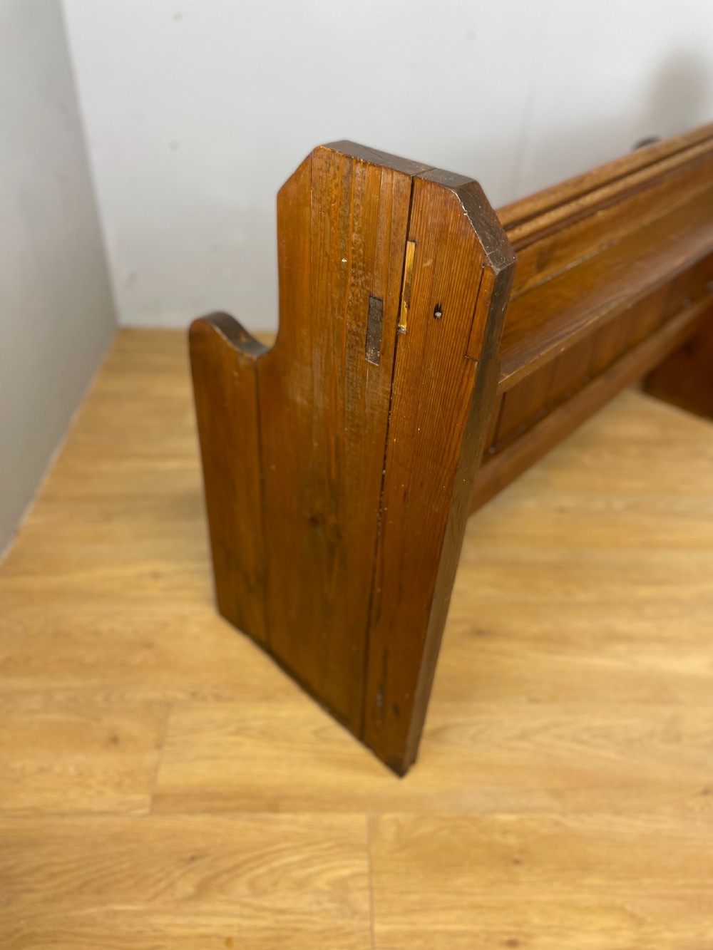 Nineteenth century pine pew View VII