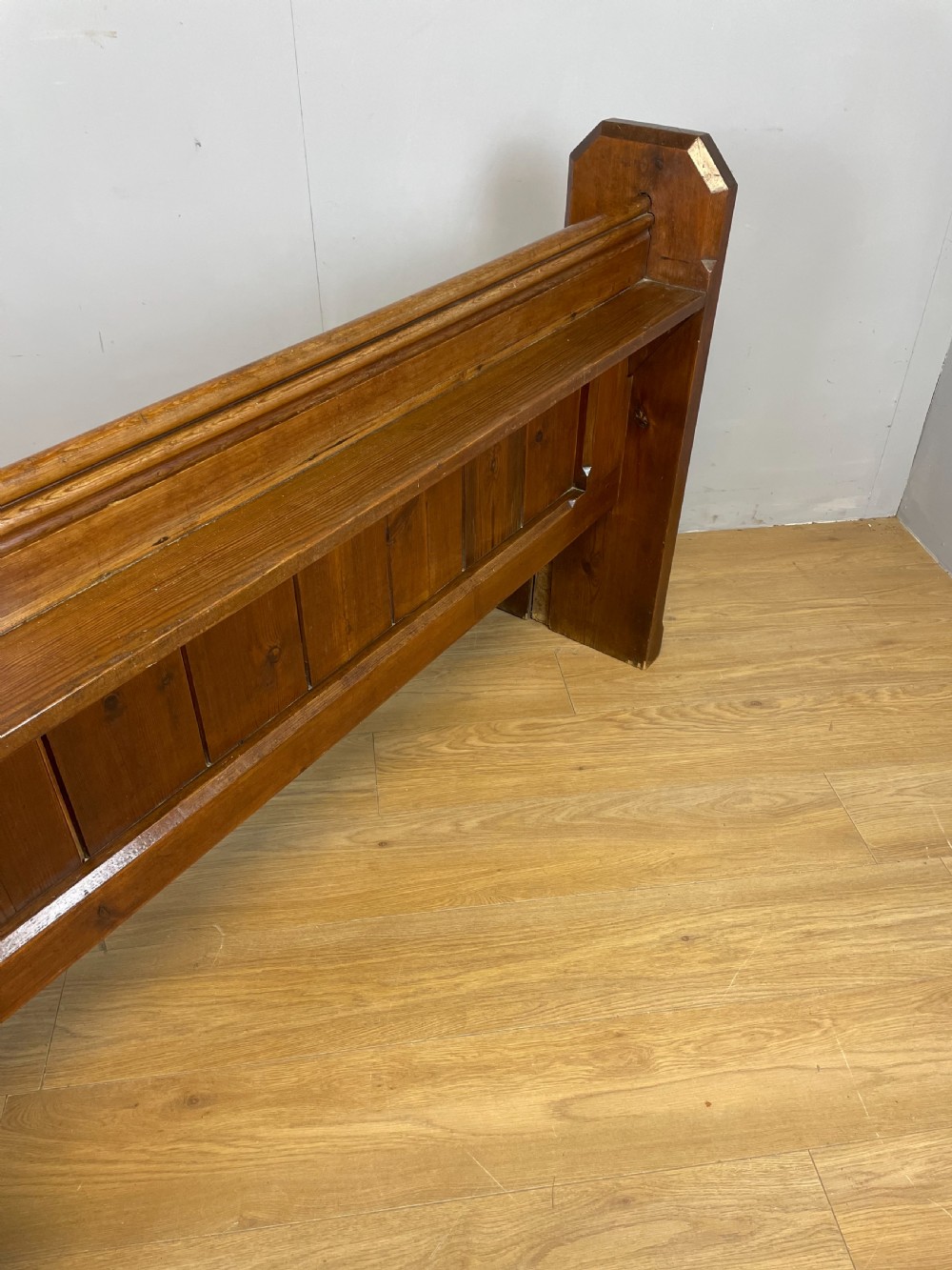 Nineteenth century pine pew View VIII