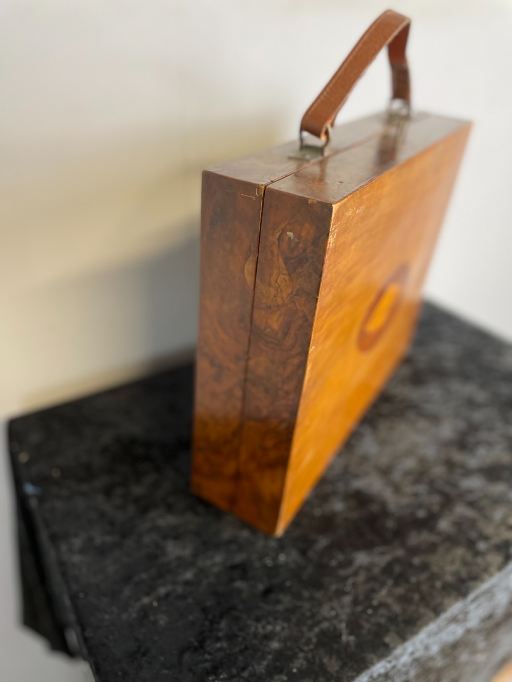 Edwardian inlaid artists box  View VII